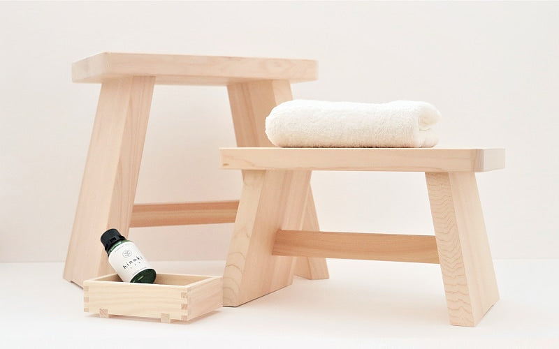 Hinoki Stool & Stand - hinoki LAB